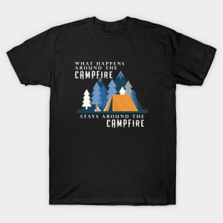 Vacation Camping Campfire T-Shirt